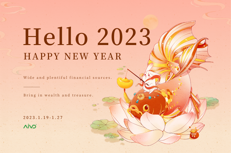 2023 happy new year banner